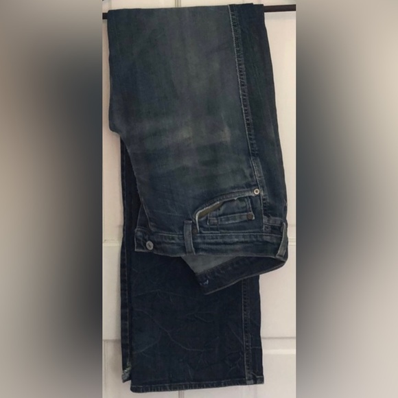 7 For All Mankind Other - Men’s 7 for All Mankind Vintage Distressed ripped rugged studded A-pocket Jeans